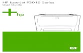 HP LaserJet P2015 Series User Guide - ENWW