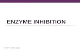 Powerpoint Presentation: Enzyme Inhibition