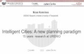 Intelligent cities: A new planning paradigm. 15 years research at Urenio