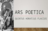 Report on Horace's ARS POETICA