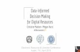 Data-Informed Decision Making for Libraries - Athenaeum21