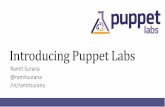 Introducing Puppet - The faster speed of Automation