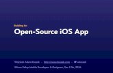 Building an Open Source iOS app: lessons learned