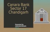 Address for Canara bank sector 17 chandigarh