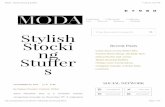 MODA - Stylish Stocking Stuffers
