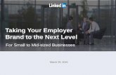Taking Your Employer Brand to the Next Level [Webcast]