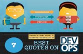 7 Best Quotes on DevOps