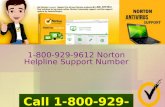 Norton Help lIne Support Number 1-800-929-9612