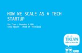 Tiki.vn - How we scale as a tech startup