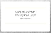 Student Retention (Classroom Management)