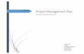 Project Management Plan - Group Presentation