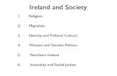 Ireland and Society - Lecture 5 - Northern Ireland