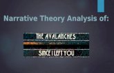 Narrative Theory Analysis - Since I Left You