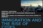 Immigration and the rise of cities  8.47