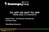 Apps in eCommerce