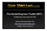 The Social-Engineer Toolkit (SET)