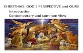 Christmas: God's perspective and ours