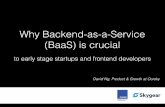 Why BaaS is crucial to early stage startups