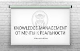 Knowledge management — от мечты к реальности