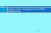 Basic supply-chain APMC bhaji market