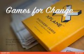 XPLANE's Games for Change for ACMP 2016