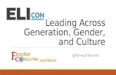 Excellence in Leadership & Instruction Conference: Leading Across Generation, Gender, and Culture