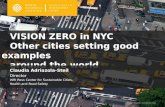 Vision Zero in NYC - Other Cities Setting Good Examples Around the World
