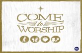 COME TO WORSHIP 2 - BRING YOUR GIFTS - PTR. VETTY GUTIERREZ - 4PM AFTERNOON SERVICE
