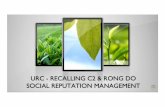 Urc social management   c2 rong do recalling