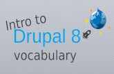 Introduction to Drupal 8 Vocabulary