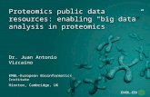 Proteomics public data resources: enabling "big data" analysis in proteomics