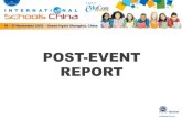 International schools china post event report
