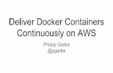Deliver docker containers continuously on aws