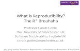 What is reproducibility goble-clean