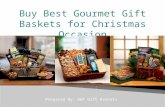 Celebrate This Christmas With Gourmet Gift Baskets