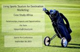 Using Sports Tourism for Destination Marketing: Case Study Africa