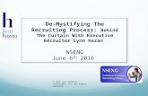 De-Mystifying The Recruiting Process: Behind the Curtain with Executive Recruiter, Lynn Hazan