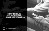 How to Run a Successful Online Business?