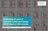 Celebrating 20 years of Hydraulic Component Design library in LMS Imagine.Lab Amesim