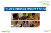 Chief Customer Officer Forum