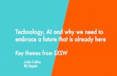 Technology, AI and the future of marketing: key themes from SXSW