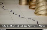 Why Cost-Per-Lead and Cost-Per-Surgery Matter