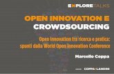 Open Innovation tra ricerca e pratica: spunti dalla World Open Innovation Conference