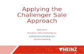 The 25 most important tenets of the Challenger Sale approach