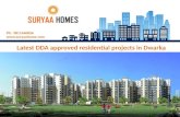 Suryaa Homes DDA approved residential projects in Dwarka