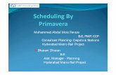 Scheduling by Primavera - Training
