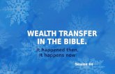 Wealth transfer in the bible (1)