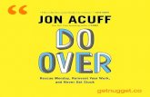 When Everything Falls Apart - Do Over 30 nuggets from Jon Acuff