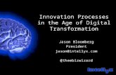 Innovation processes in the age of digital transformation