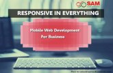 Responsive in everything now   mobile web development for business